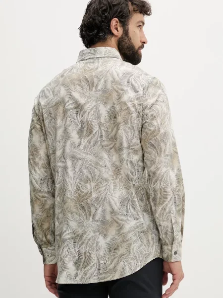 Armani Exchange férfi ing bézs