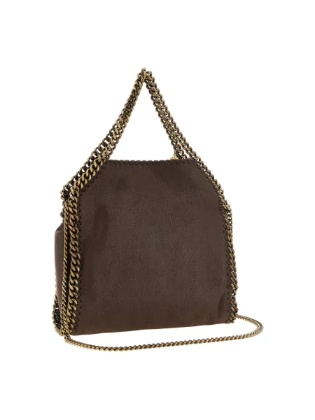 Torebka Stella Mccartney zamszowa brązowa