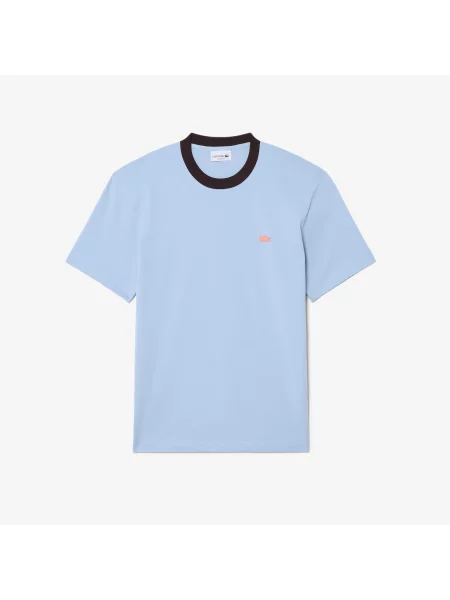 Футболка Lacoste голубая