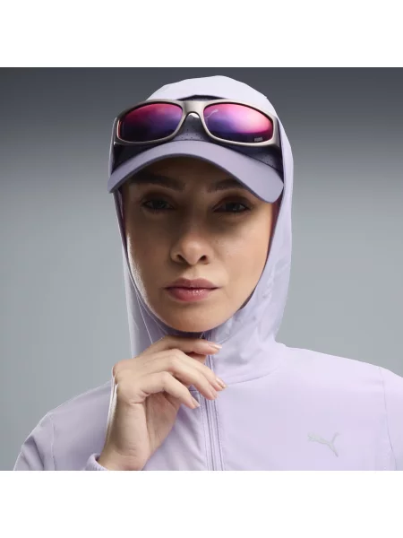 PUMA kurtka do biegania VELOCITY OdzieÅ¼ XXS fioletowy