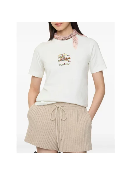 Koszulka Burberry biała