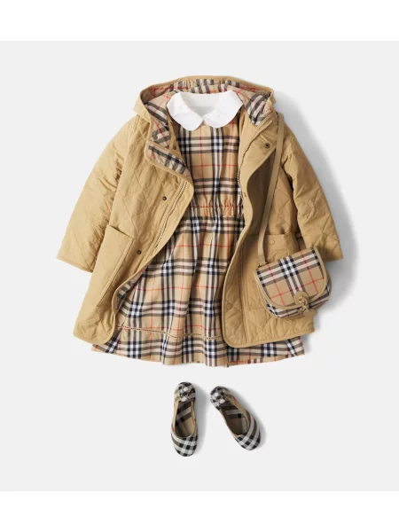 Gyerek kabát Burberry bézs