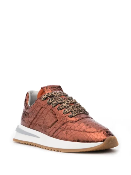 Sneakerși Philippe Model Paris portocaliu