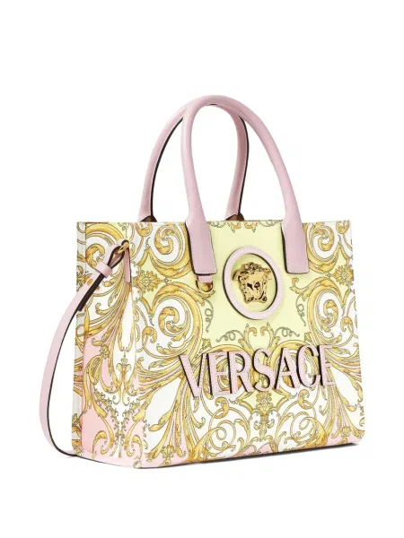 Geantă Versace cu imagine roz
