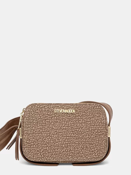Steve Madden geantă crossbody pentru femei cu imitație de piele Baradia maro