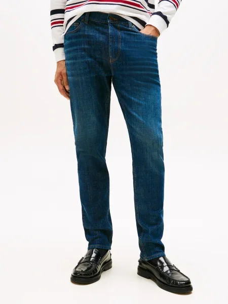 TOMMY HILFIGER Džinsai KYLE tamsiai džinso mėlyna
