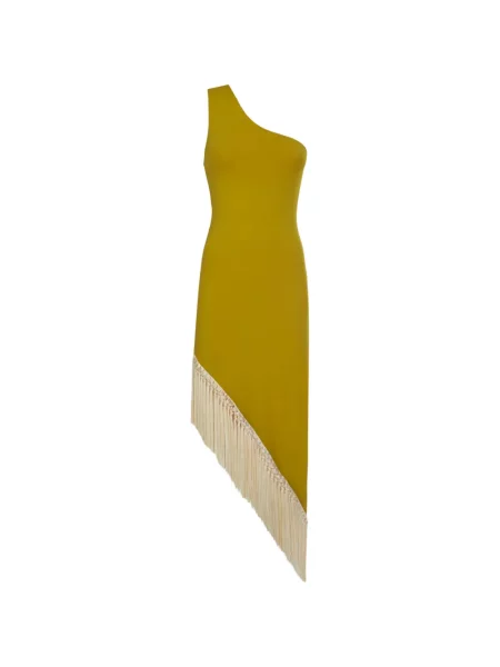 Rochie Taller Marmo asimetrică galben