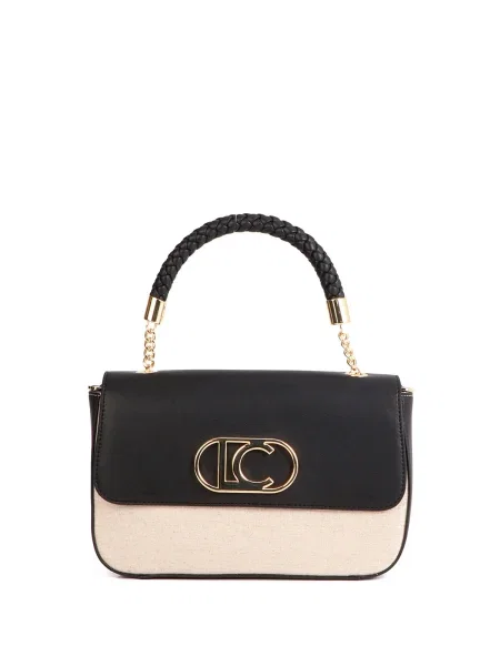 Lola Casademunt Ručna torbica svijetlobež crna