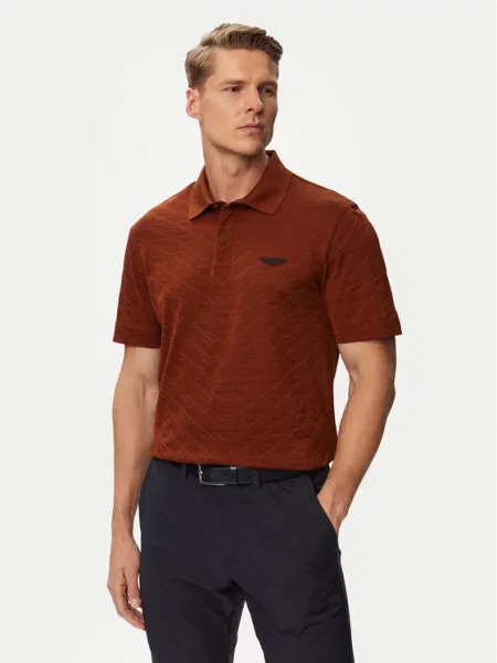 BOSS Polo marškinėliai C-Prout ruda