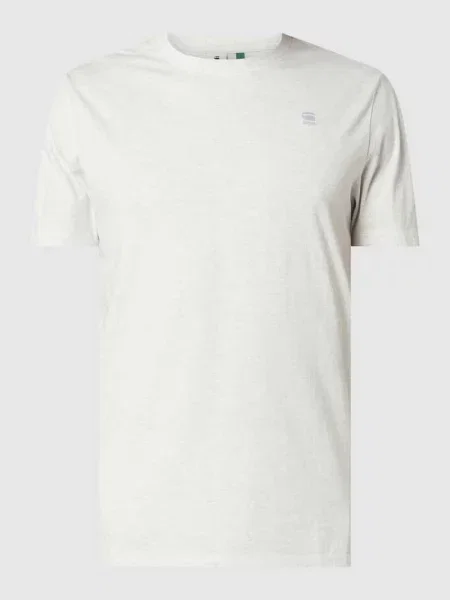 T-shirt o kroju regular fit z czystej bawełny G-star Raw biała