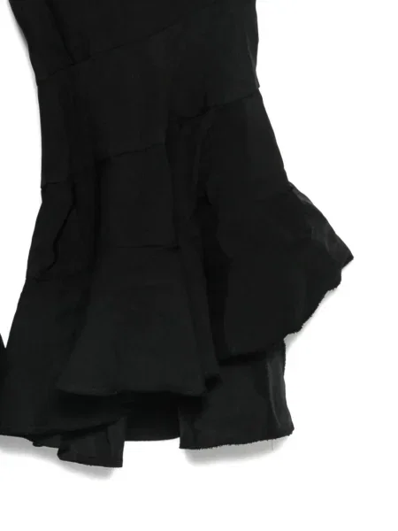 Παντελόνι Comme Des Garçons με βολάν μαύρο
