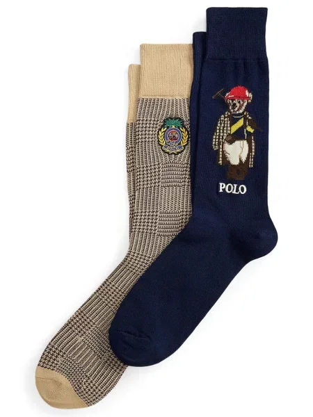 Polo Ralph Lauren Nogavice paket 2 kosov modra