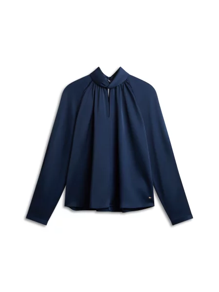 TOMMY HILFIGER Bluză închis albastru