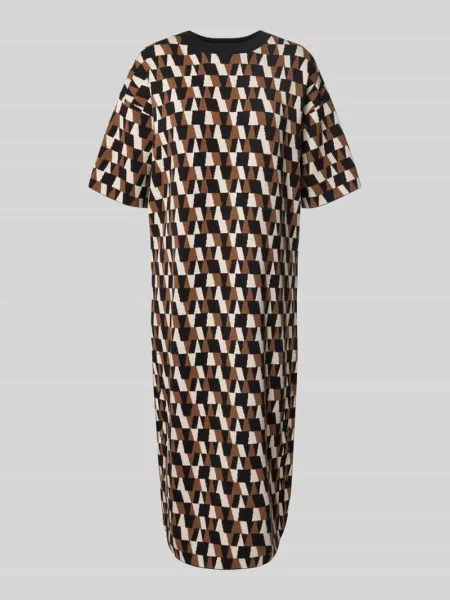 Sukienka z dzianiny z okrągłym dekoltem Christian Berg Woman