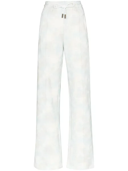 Pantaloni Off-white cu imagine alb