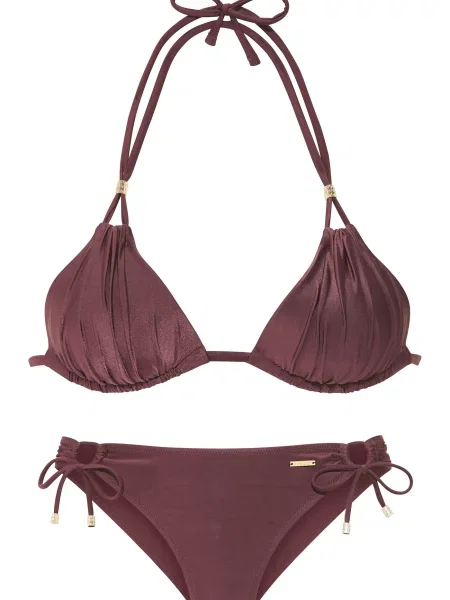 Bruno Banani Costum de baie două piese închis maro