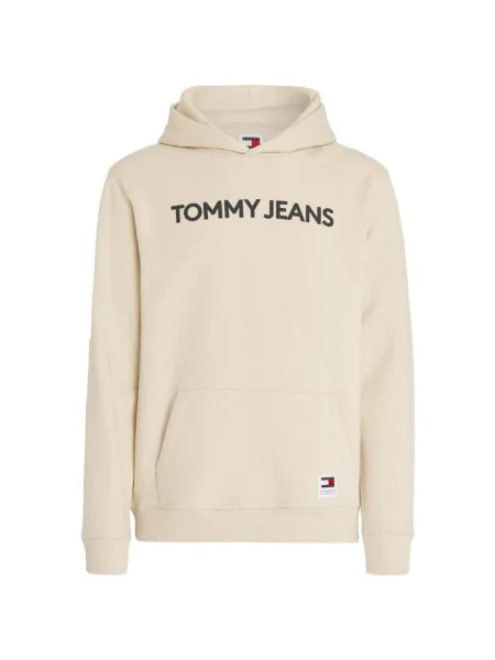 Geacă de blugi Tommy Jeans bej