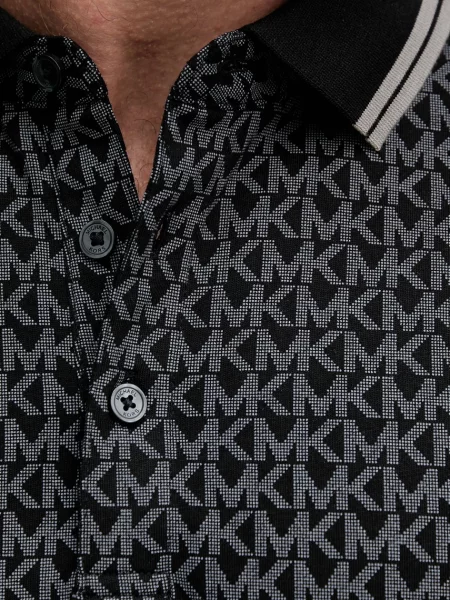 Поло Michael Kors черное