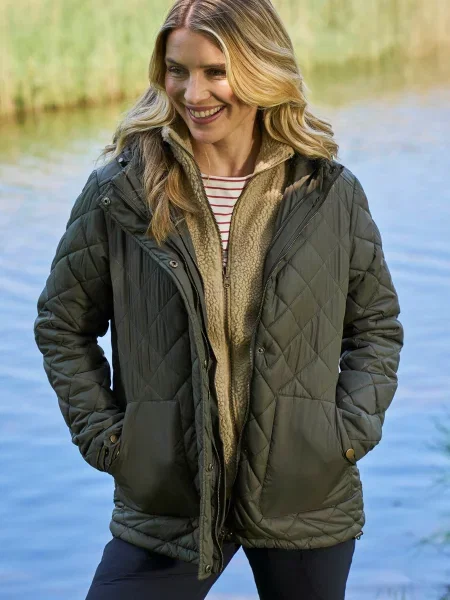 Nebraskan — kurtka polarowa 3 w 1 Green zielona