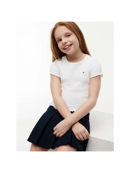TOMMY HILFIGER Majica ESSENTIAL' bijela