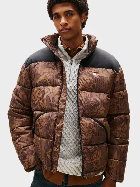 Джинсовая куртка Tommy Jeans коричневая