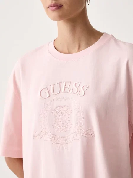Guess T-shirt SIBILLA różowa