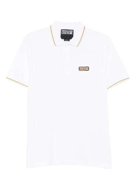 Polo Versace Jeans Couture alb