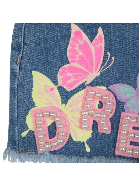 Pantaloni copii Billieblush albastru