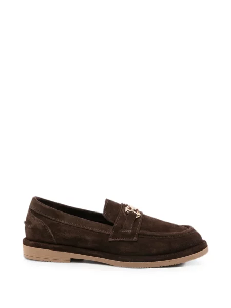 Pantofi loafer Sergio Moretti Firenze din piele de căprioară maro