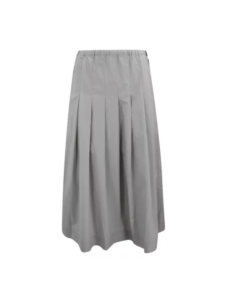 Spódnica midi Soeur do kolan szara