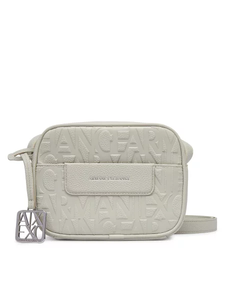 Armani Exchange Ročna torba Kremna bež