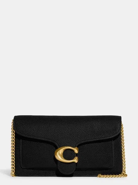 Colier Coach din piele negru