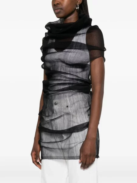 Top Rick Owens negru