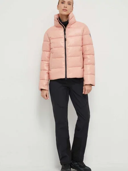 Kurtka puchowa Rossignol Shiny Bomber pastel pink różowa
