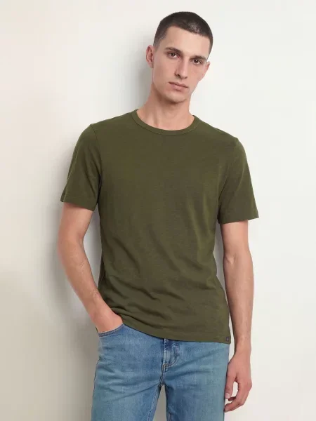 Faherty Tričko khaki