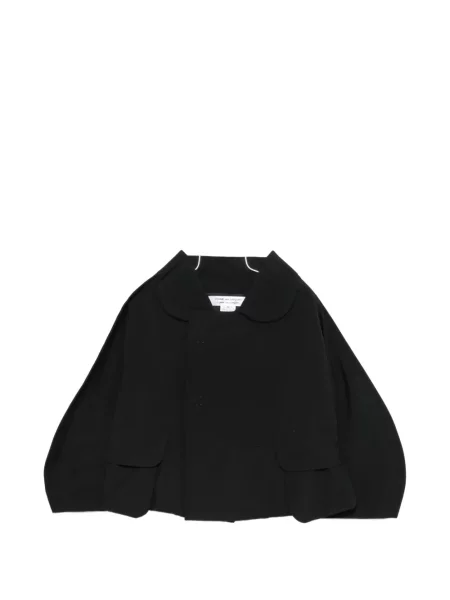 Gulerat geacă Comme Des Garçons negru