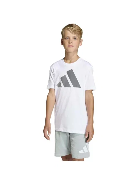 Tricou copii Adidas alb