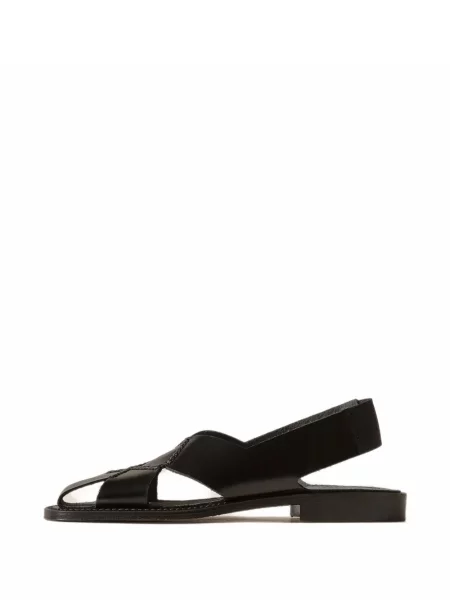 Sandale Hereu slingback negru