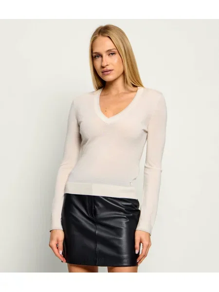 GUESS De lână pulover Priscilla bej