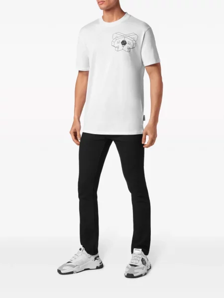 Tričko Philipp Plein bílé