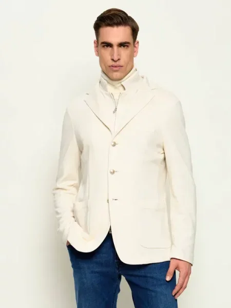 Eleventy Sacou 2 în 1 | cu adaos de in