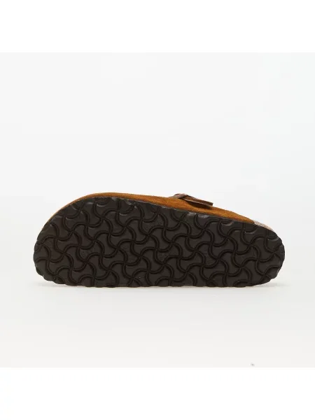 Sneakers Birkenstock σουέντ καφέ