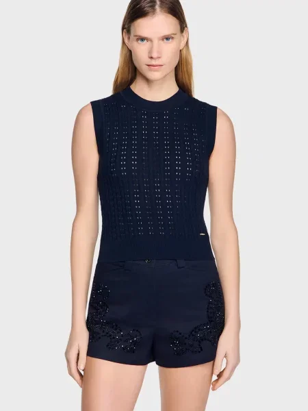 Жилет Sandro синій