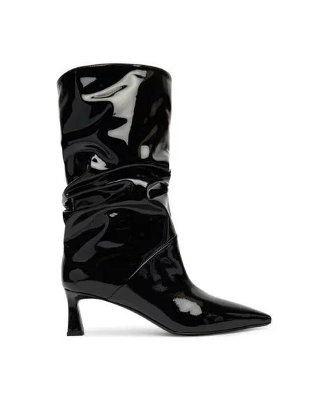 Μποτάκια Pollini μαύρο