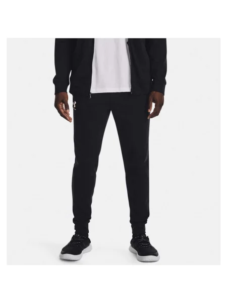 Frottír melegítőnadrág Under Armour fekete