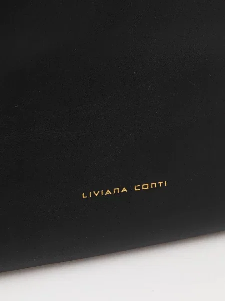 Шкіряна сумочка Liviana Conti чорний