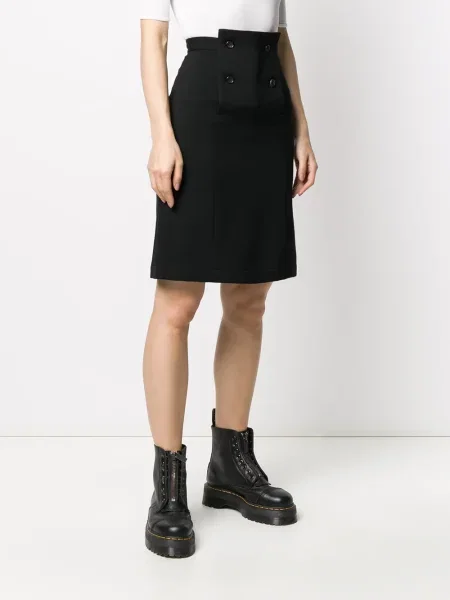 Sukně Comme Des Garçons Pre-owned černé