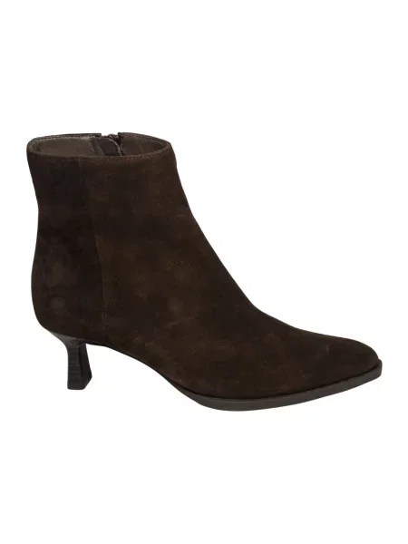 Buty do kostki Unisa skórzane brązowe
