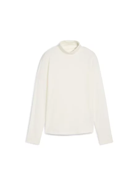 Bluza z długim rękawem do golfa Charlotte Modalon biała