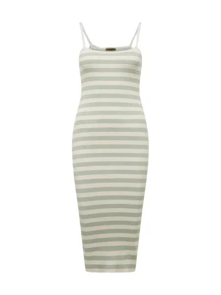 A LOT LESS Rochie tricotat Ria pastel / crem verde